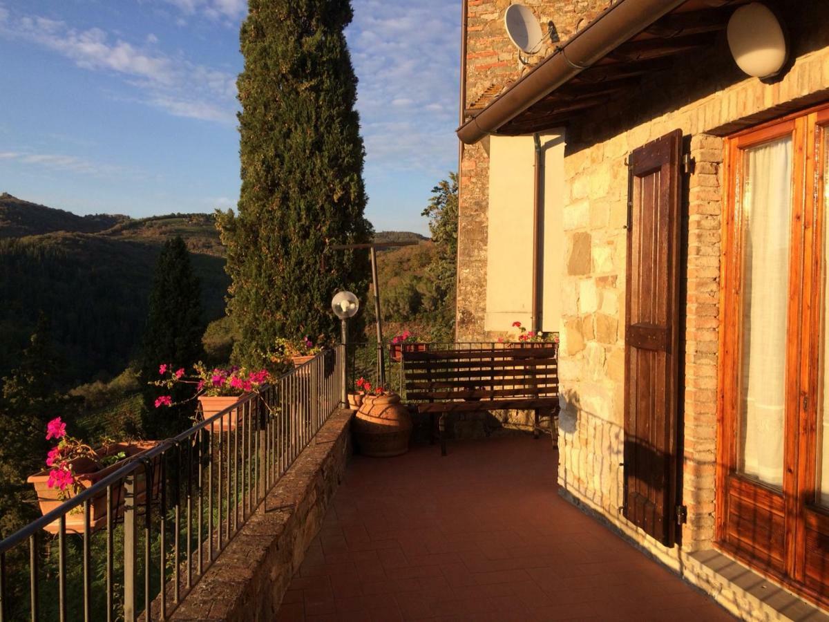 La Terrazza Hotel Gaiole in Chianti Kültér fotó