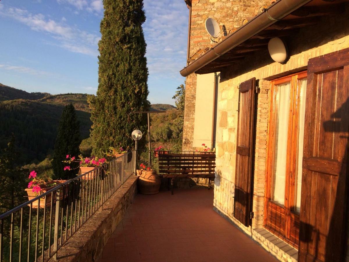 La Terrazza Hotel Gaiole in Chianti Kültér fotó